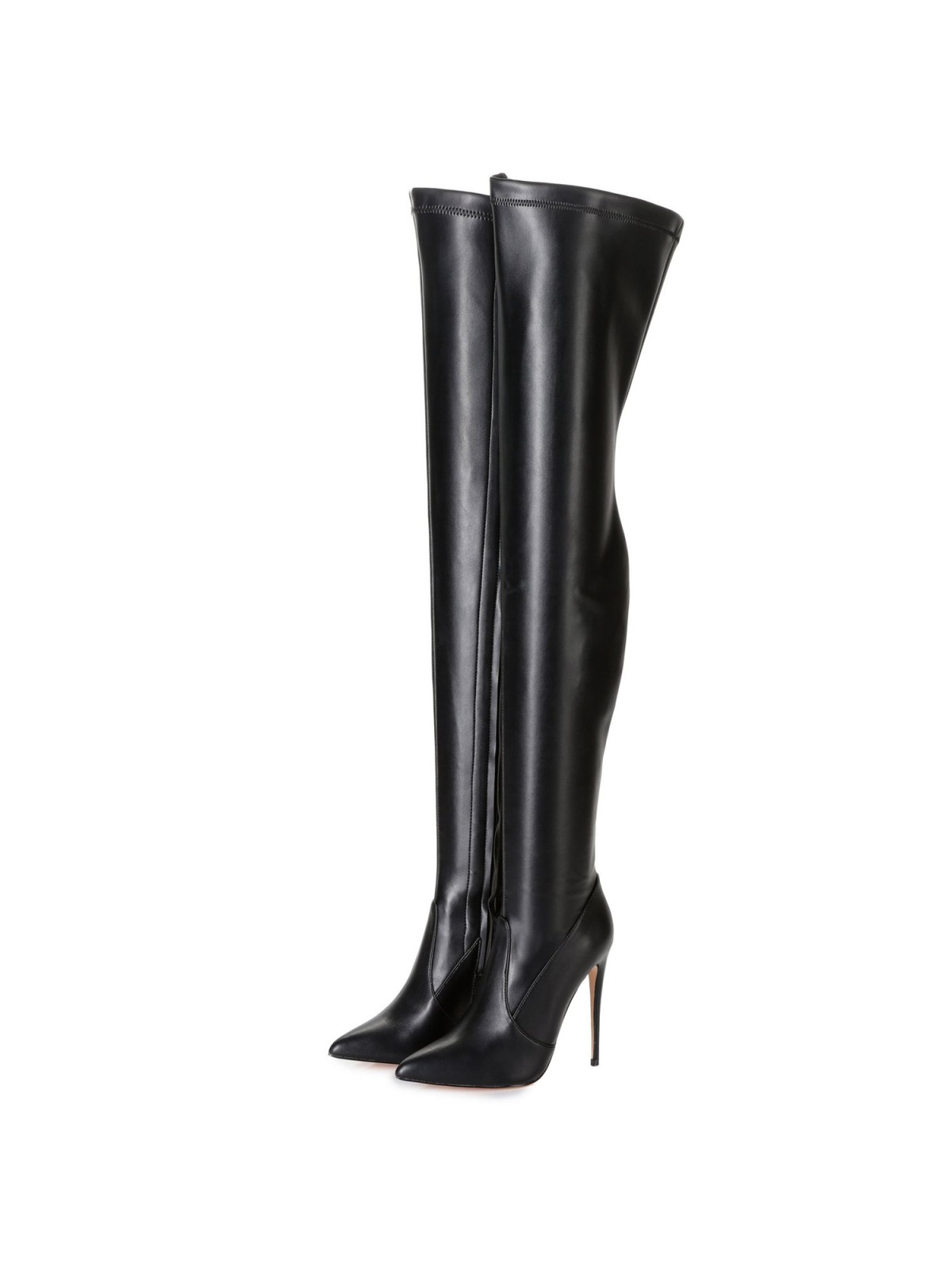 Giaro ARABELLA black over-the-knee boots on high heel