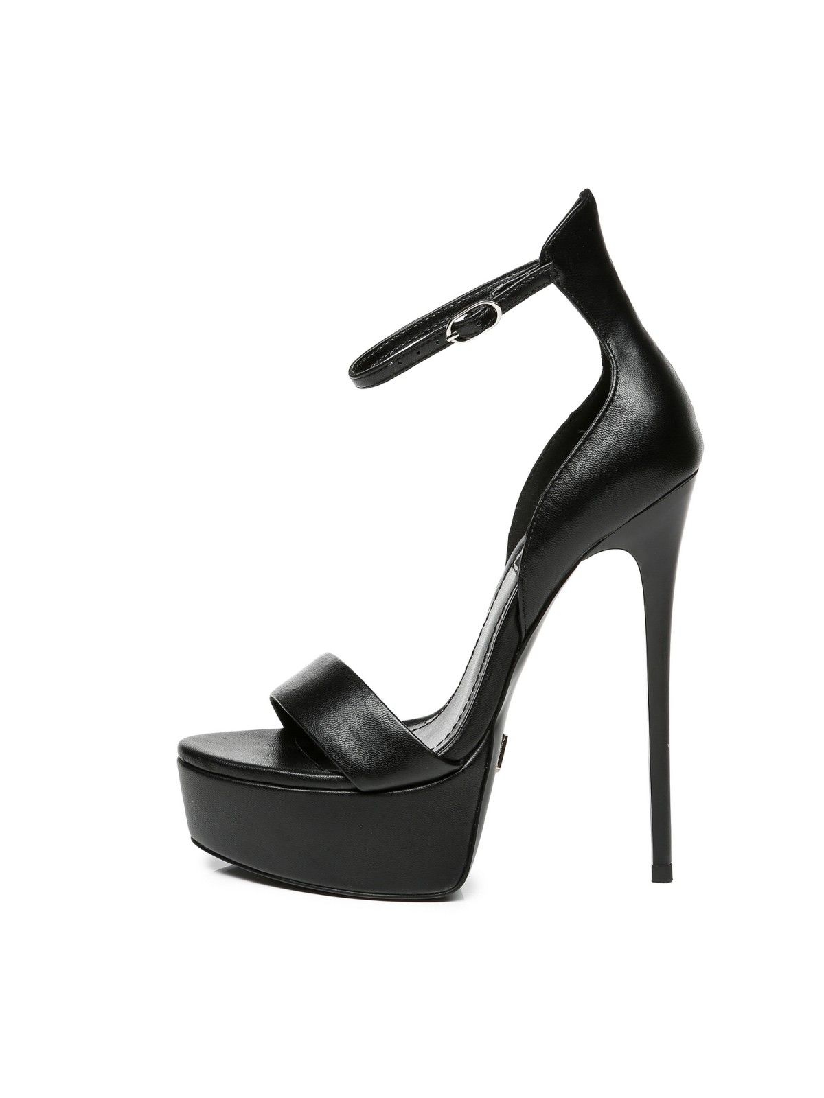 Giaro MINA black high heel sandals