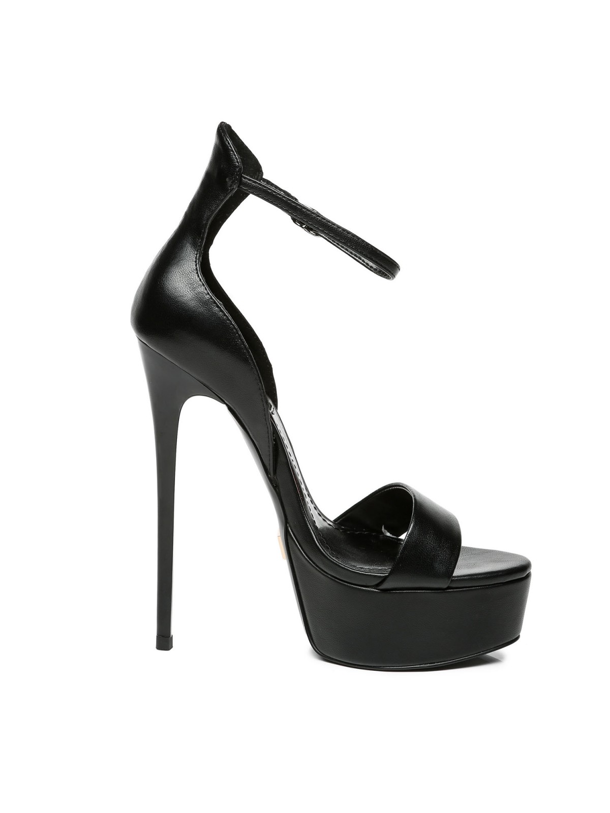 Giaro MINA black high heel sandals