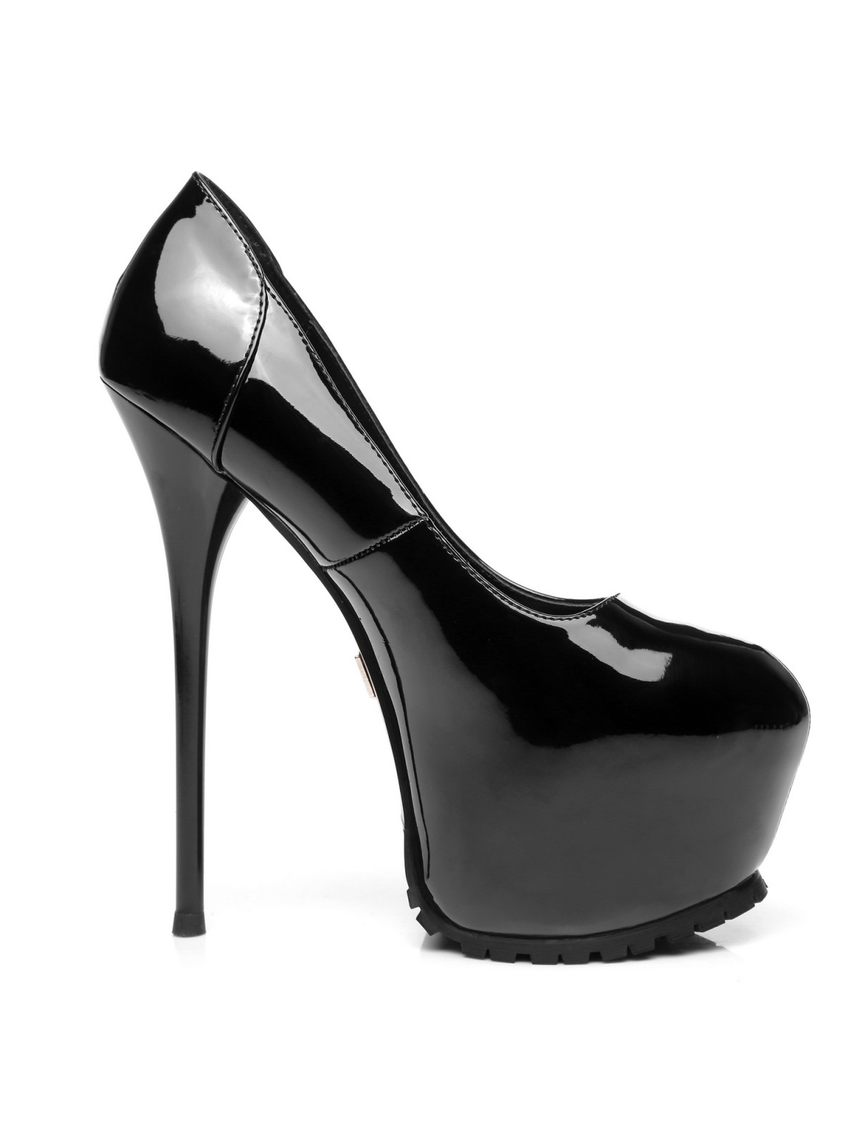 Giaro VICKY shiny platform pumps with stiletto heels