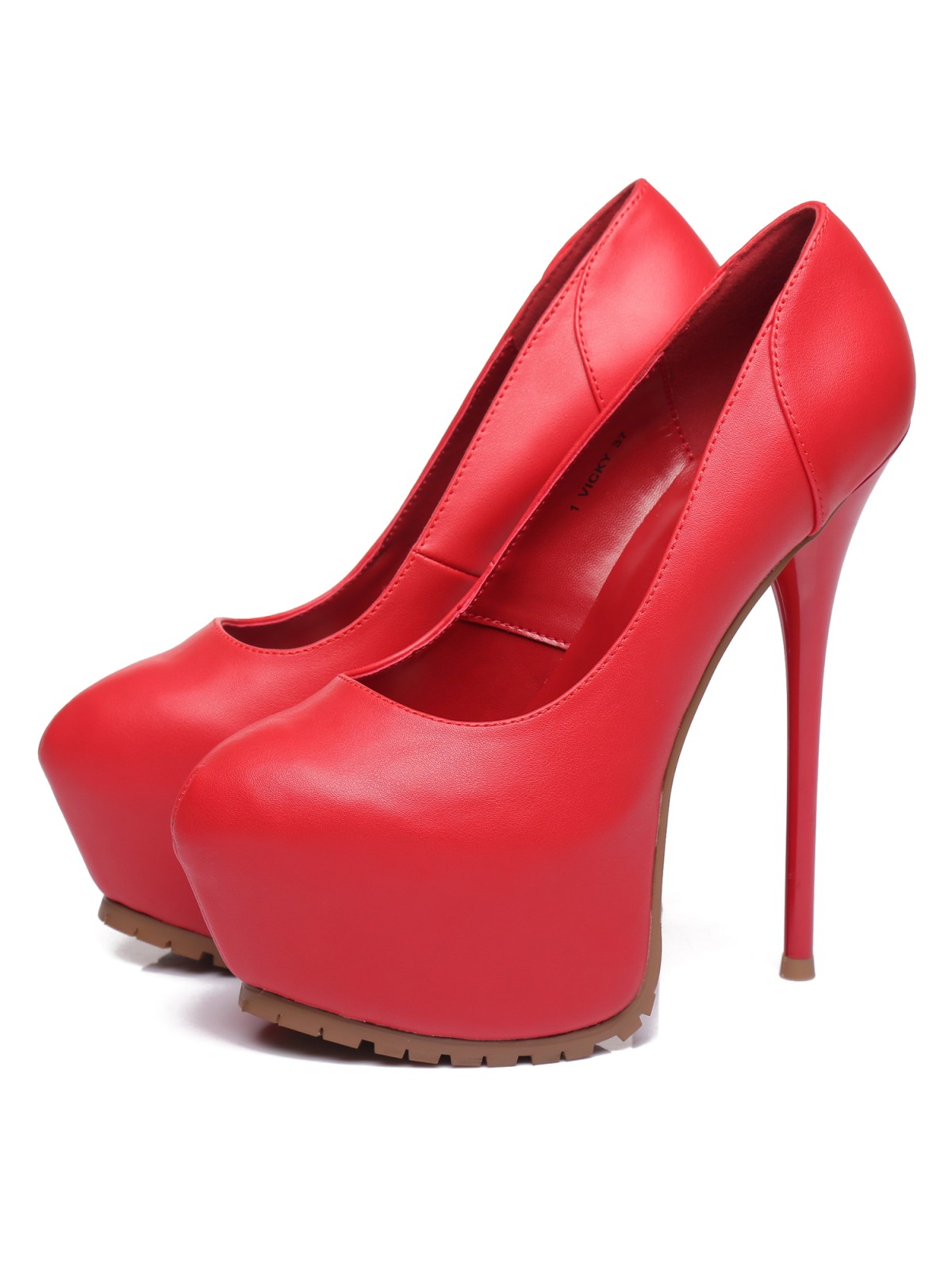 Giaro HERO T-STRAP red shiny sandals with gold stiletto heel