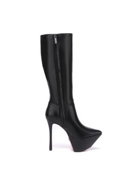 Giaro GALANA fabulous black shiny stiletto boots