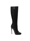 Giaro GALANA black leather look fabulous platform boots, stiletto heels