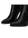 Giaro VERUSKA black&red shiny overknee boots