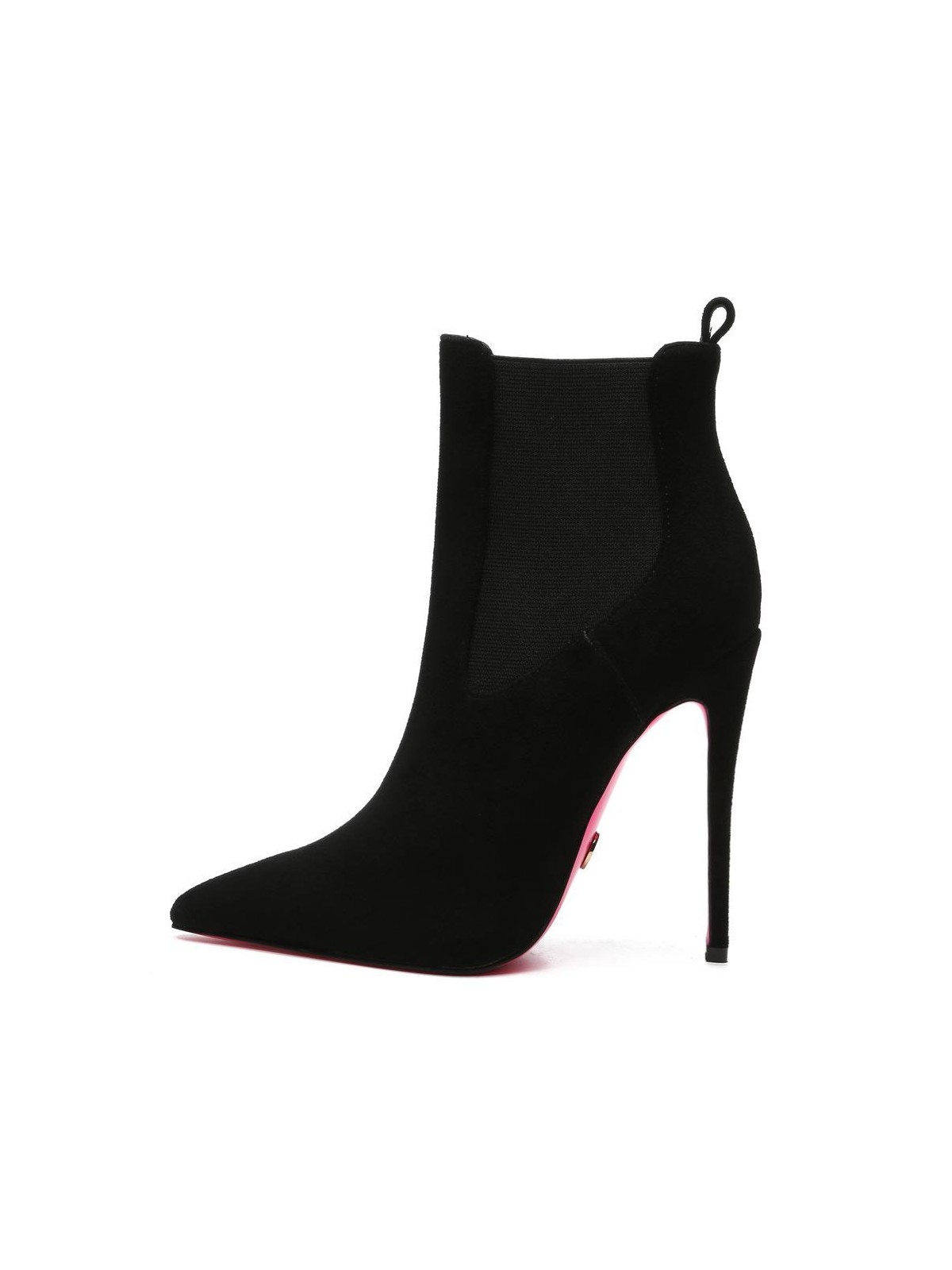 Giaro TYCLONE black ankle boots with silver studs